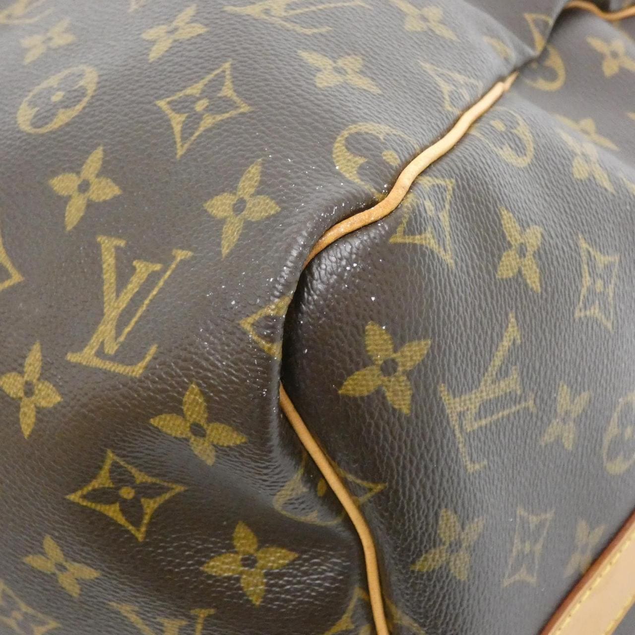 LOUIS VUITTON Keepall M41414 Boston Bag Monogram Black Monogram Rank A - Thumbnail 2