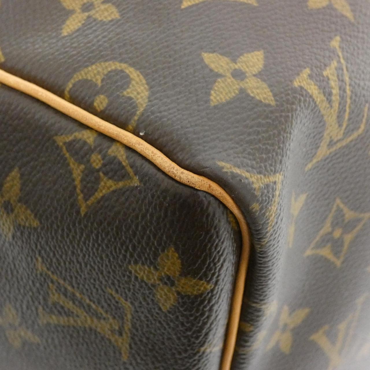 LOUIS VUITTON Keepall M41414 Boston Bag Monogram Black Monogram Rank A - Thumbnail 3