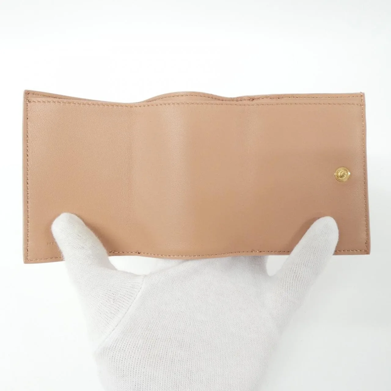 FENDI 8M0395 AAJD Wallet Lambskin Black Lambskin New - Thumbnail 4