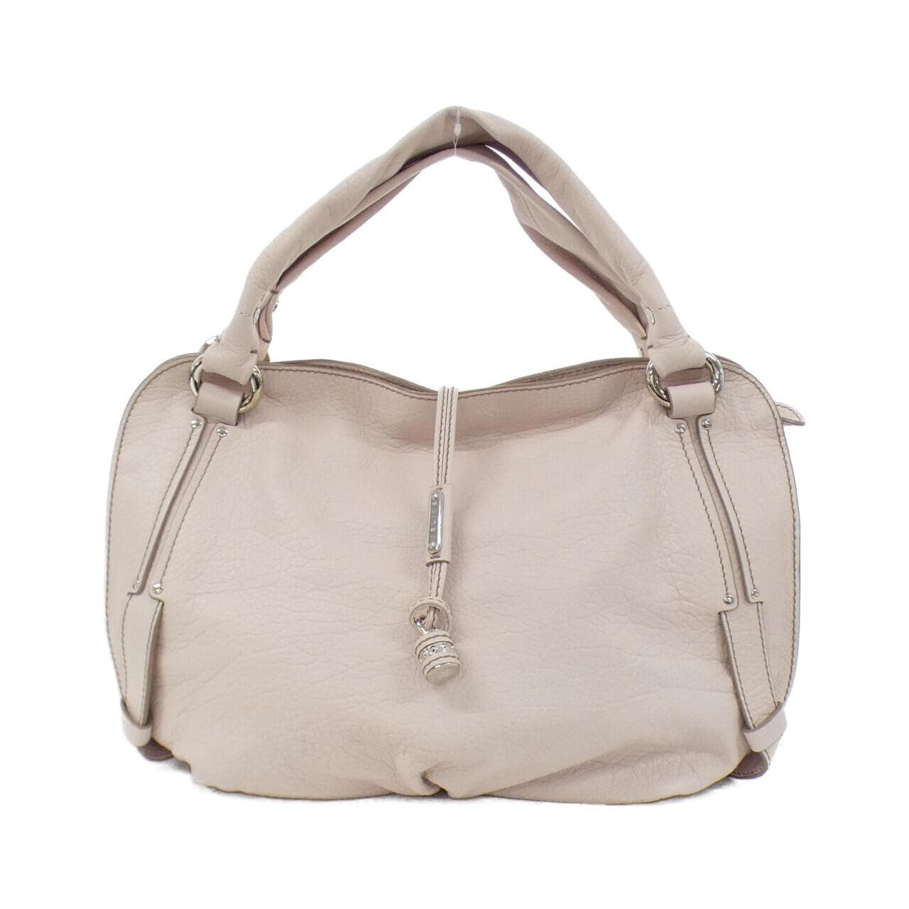 CELINE Shoulder Bag Leather Black