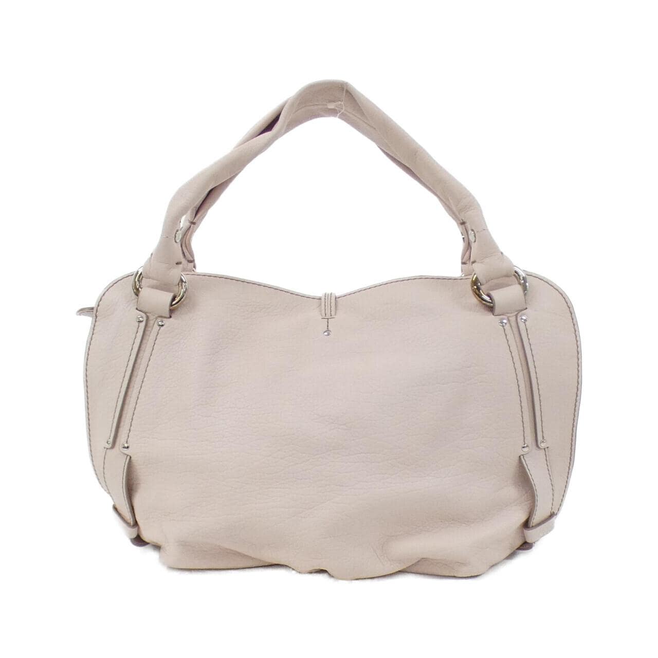 CELINE Shoulder Bag Leather 黑色 皮革 中古品A - 縮圖 2