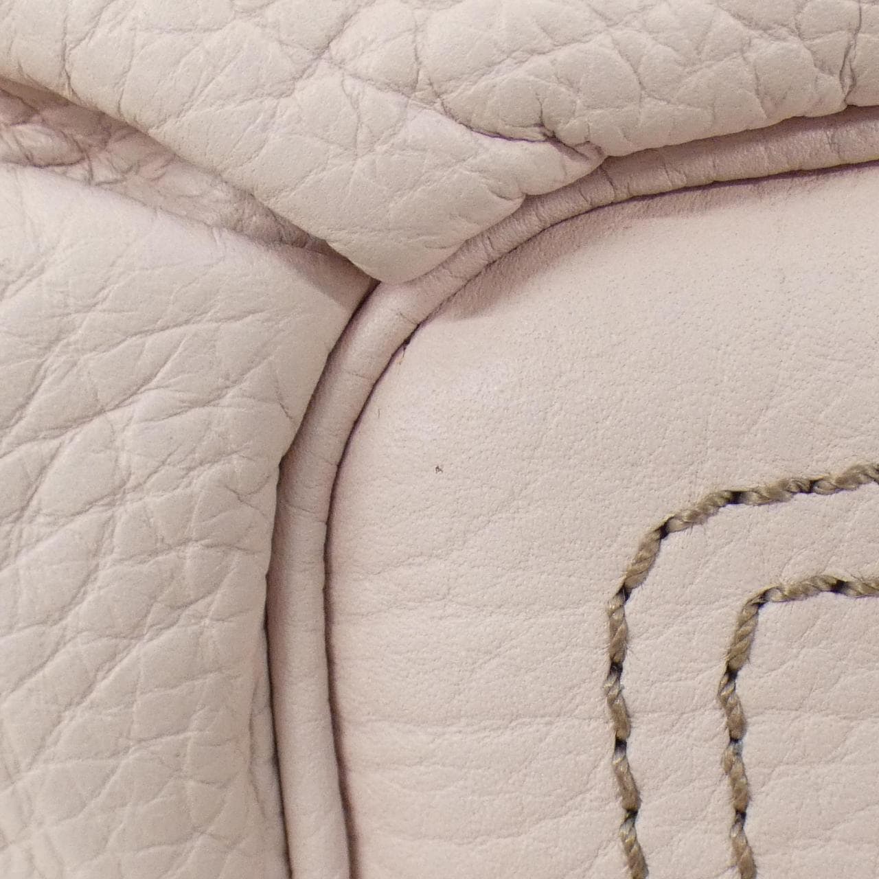 CELINE Shoulder Bag Leather 黑色 皮革 中古品A - 縮圖 3