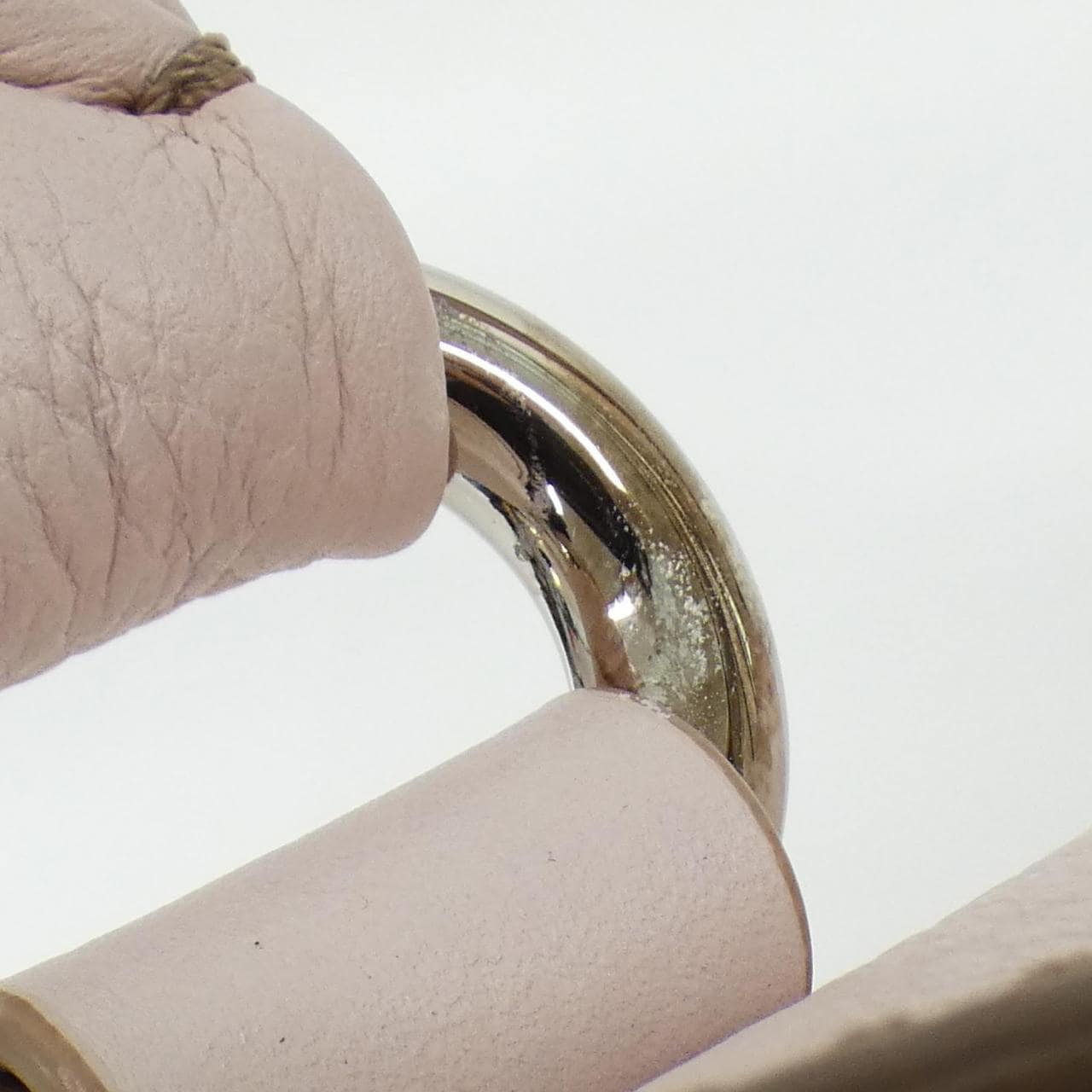 CELINE Shoulder Bag Leather 黑色 皮革 中古品A - 縮圖 8