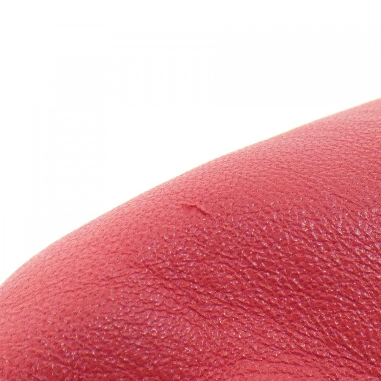 CELINE Shoulder Bag Leather 黑色 皮革 中古品A - 縮圖 3