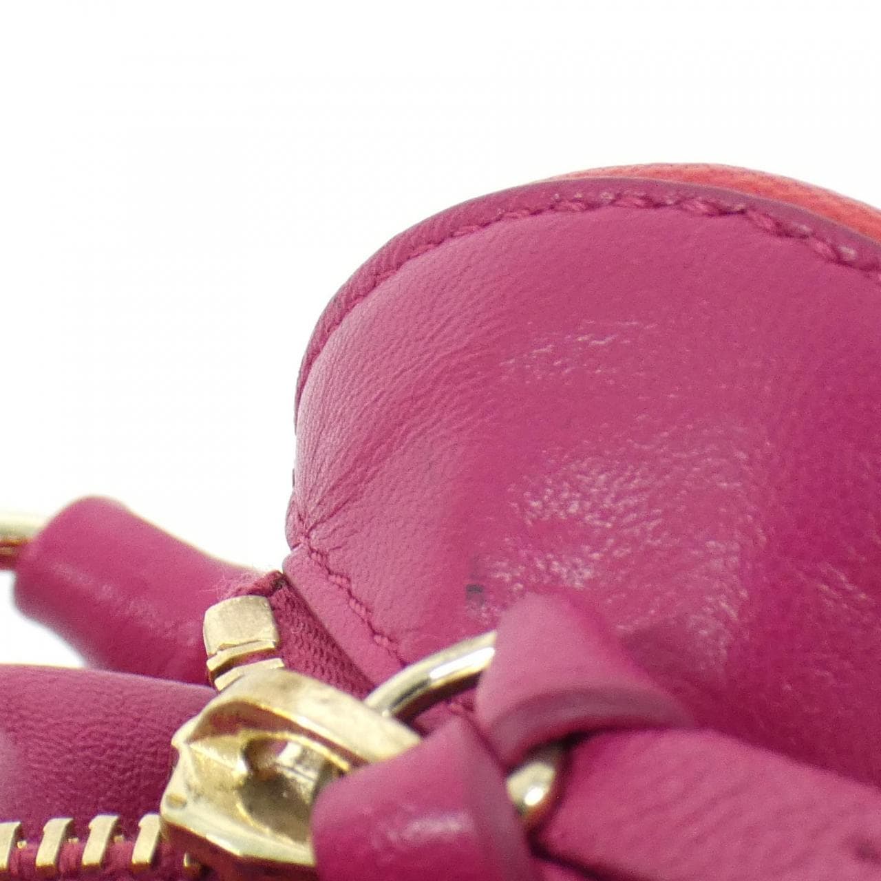 CELINE Shoulder Bag Leather 黑色 皮革 中古品A - 縮圖 7