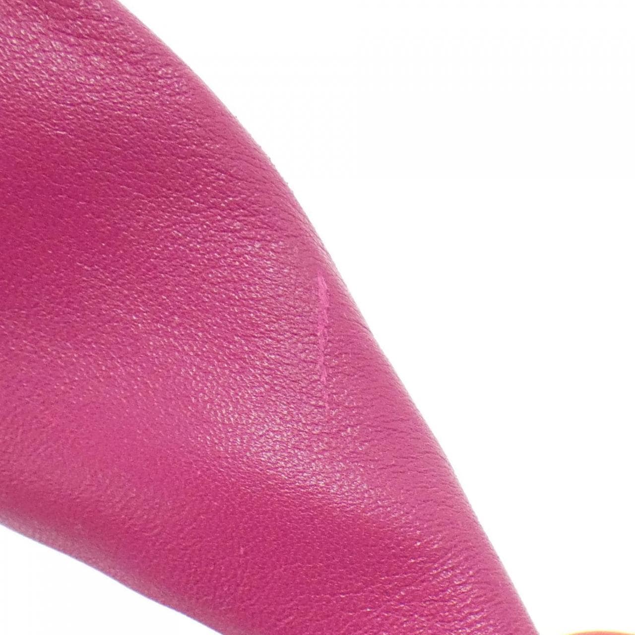 CELINE Shoulder Bag Leather 黑色 皮革 中古品A - 縮圖 8