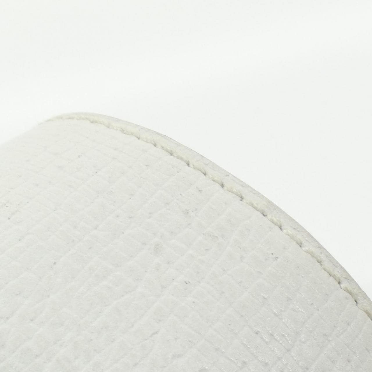 LOEWE Shoulder Bag Leather 白色 皮革 中古品B - 縮圖 3