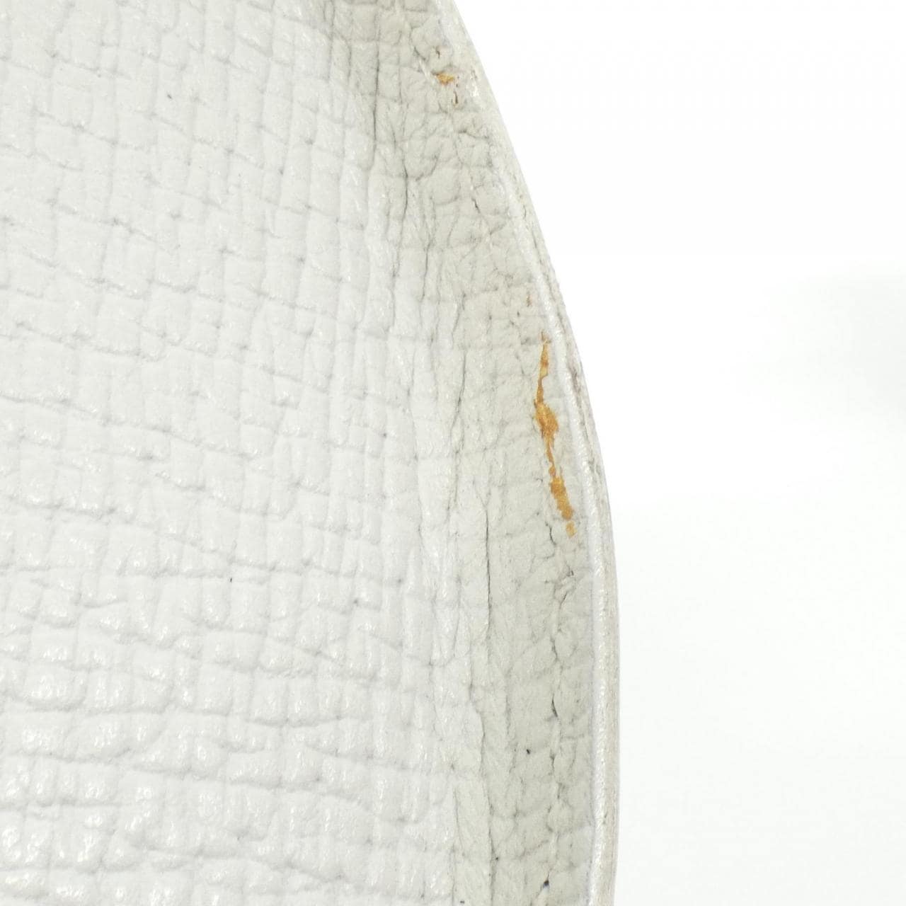 LOEWE Shoulder Bag Leather 白色 皮革 中古品B - 縮圖 7