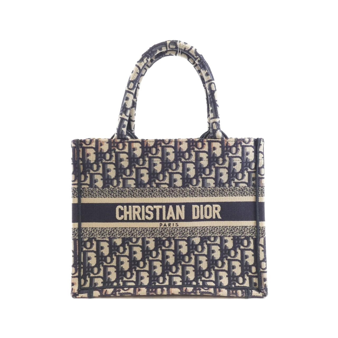 DIOR Book Tote M1265ZRIW Tote Canvas Blue
