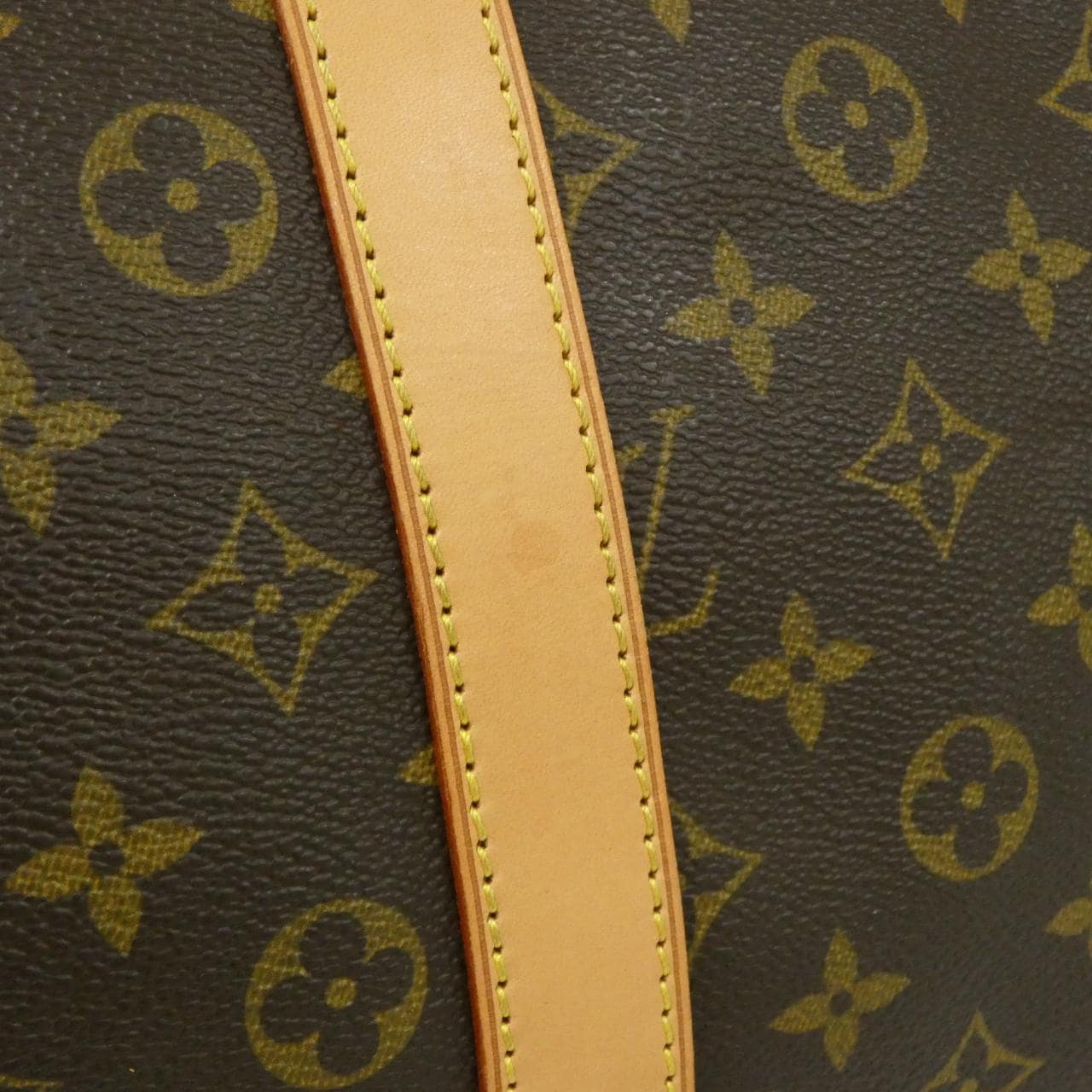 LOUIS VUITTON Keepall M41424 Boston Bag Monogram 黑色 Monogram - 縮圖 2