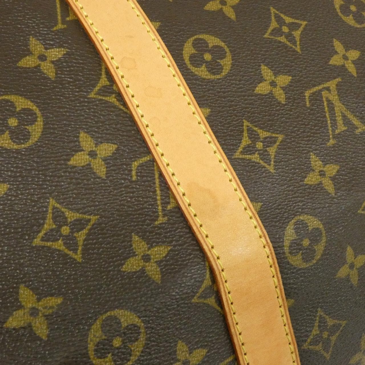 LOUIS VUITTON Keepall M41424 Boston Bag Monogram 黑色 Monogram - 縮圖 4