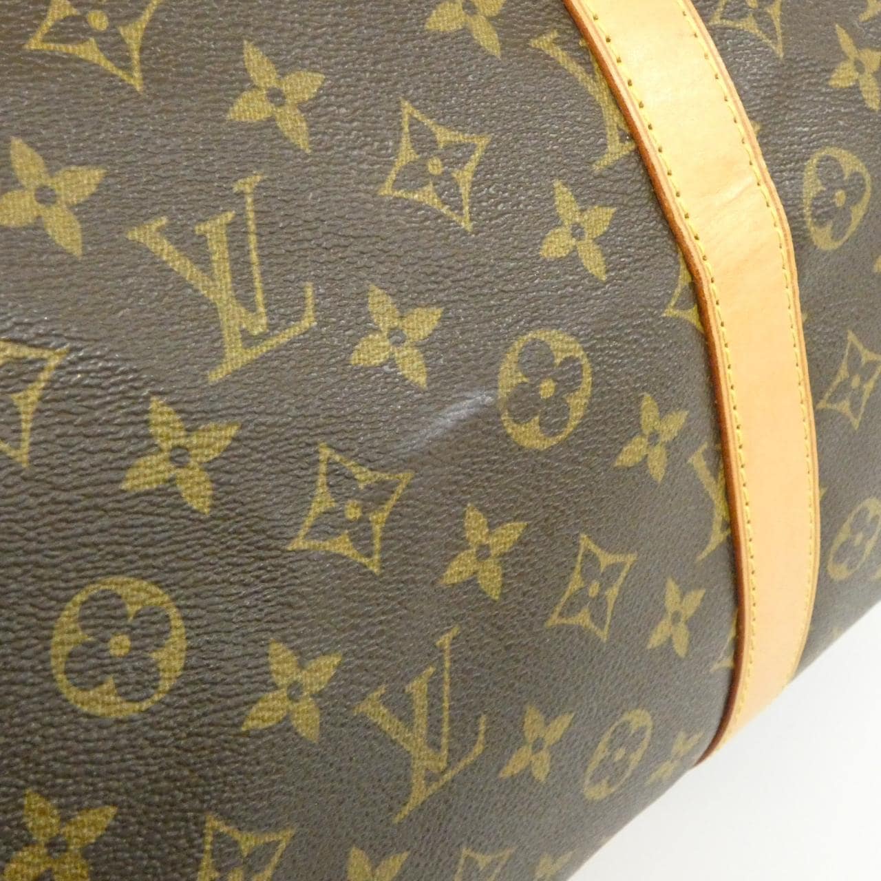 LOUIS VUITTON Keepall M41424 Boston Bag Monogram 黑色 Monogram - 縮圖 5