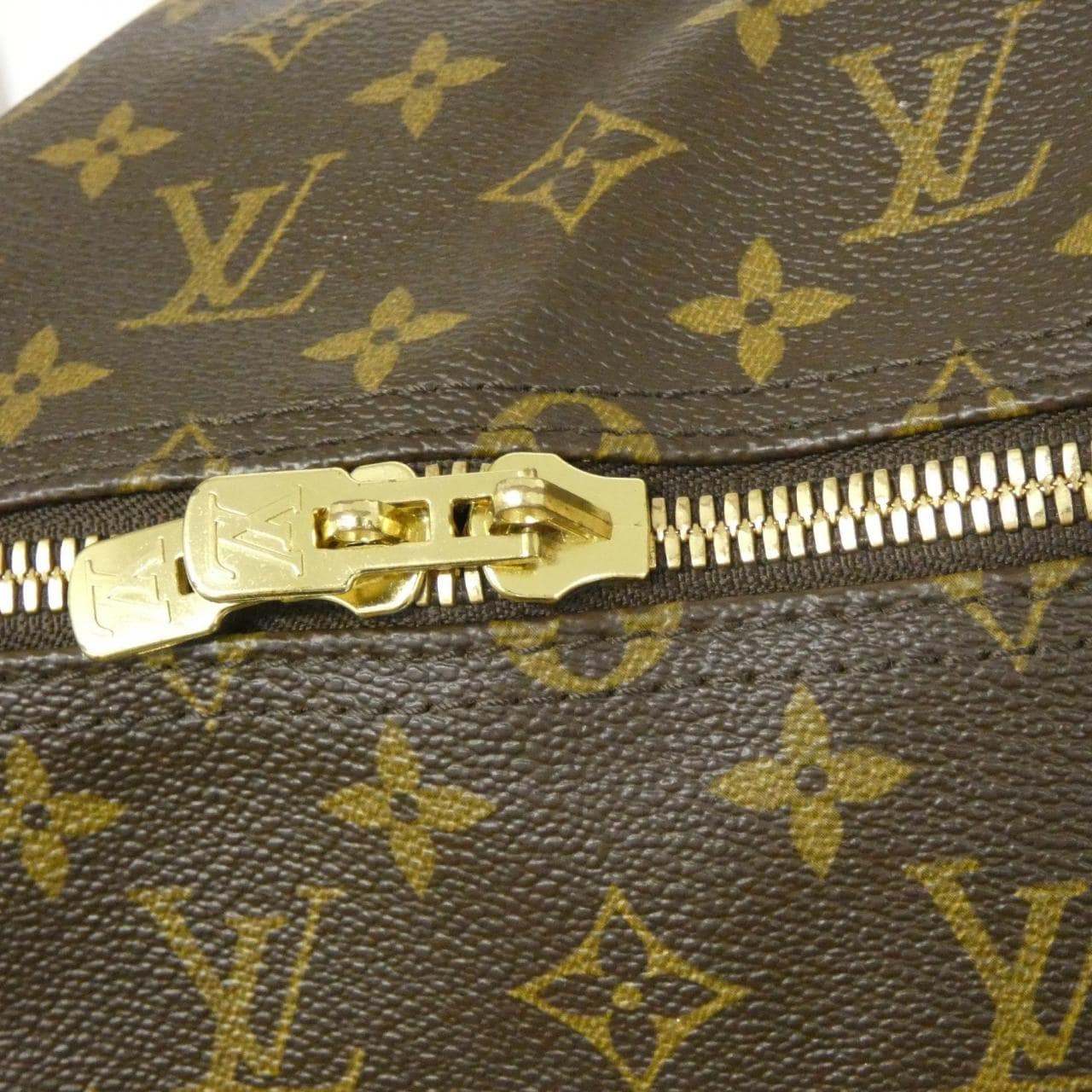 LOUIS VUITTON Keepall M41424 Boston Bag Monogram 黑色 Monogram - 縮圖 7