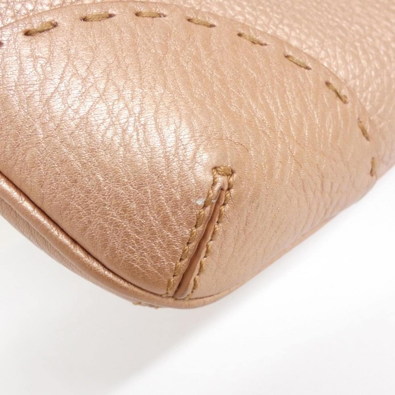 FENDI 8BT200 YF4 Shoulder Leather Pink Leather Rank A - Thumbnail 4