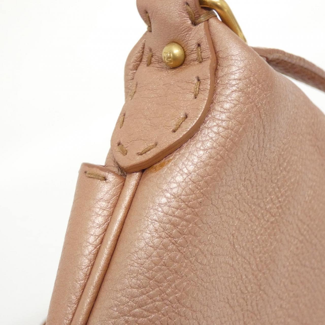 FENDI 8BT200 YF4 Shoulder Leather Pink Leather Rank A - Thumbnail 5