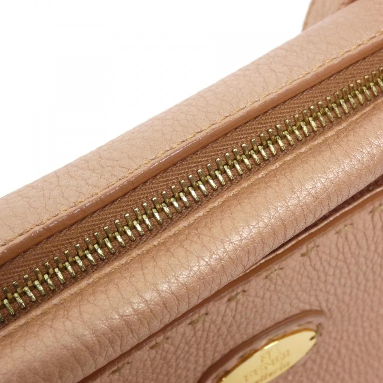 FENDI 8BT200 YF4 Shoulder Leather Pink Leather Rank A - Thumbnail 6