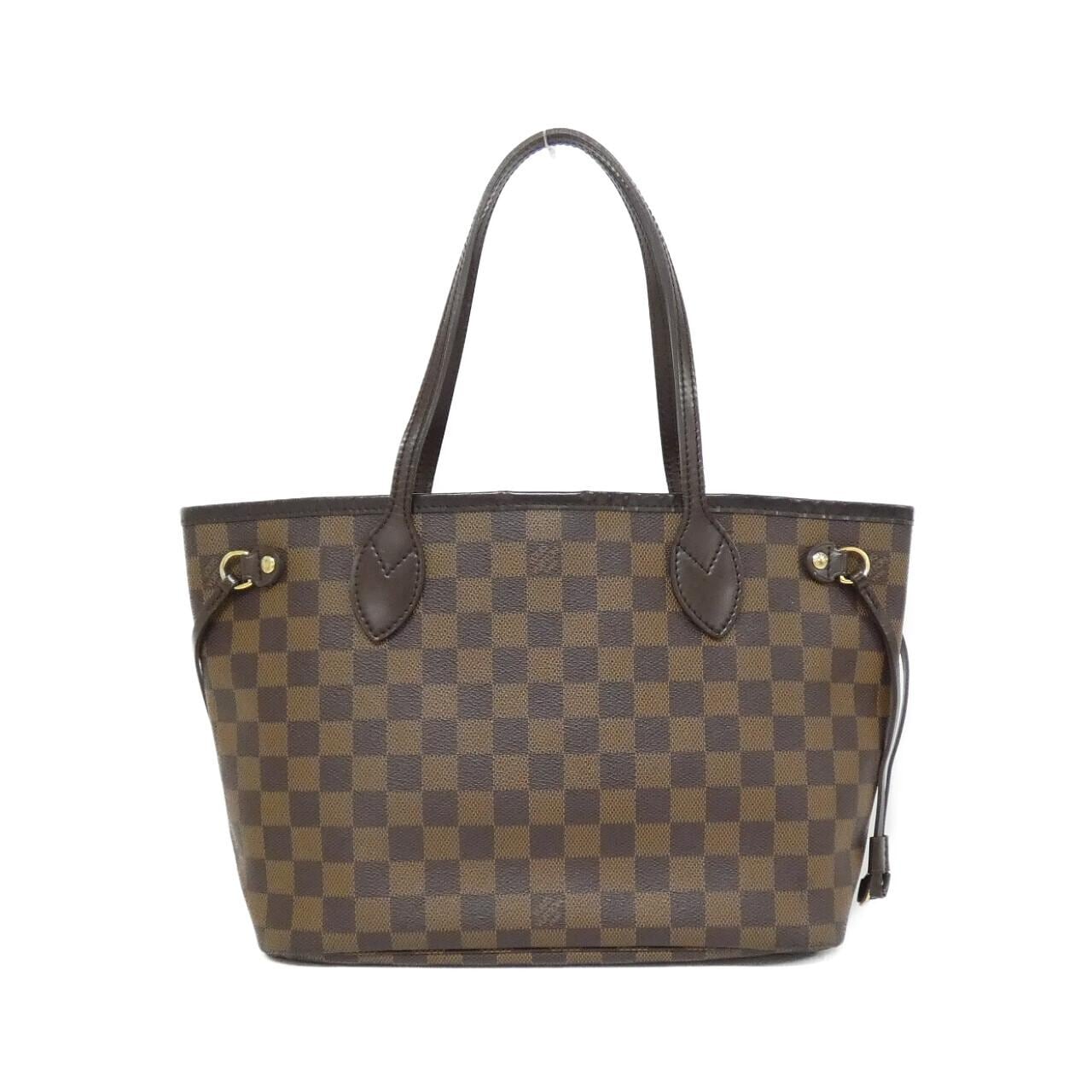 LOUIS VUITTON Neverfull N51109 Bag Damier Black