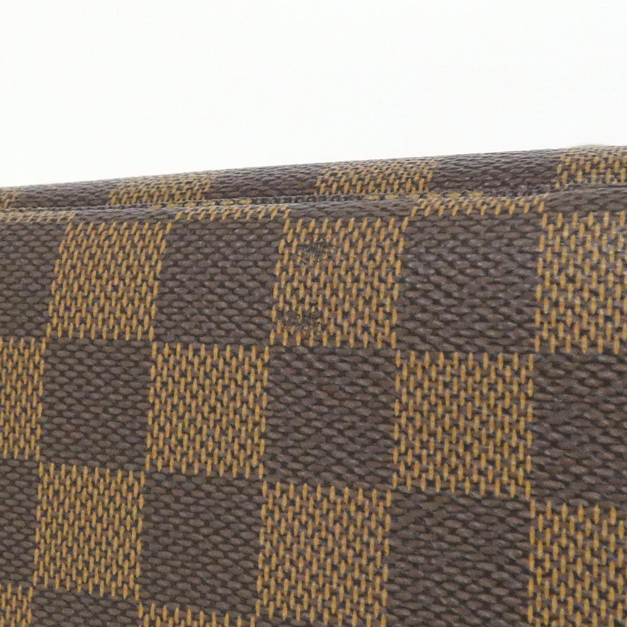 LOUIS VUITTON Neverfull N51109 Bag Damier 黑色 Damier 中古品A - 縮圖 3