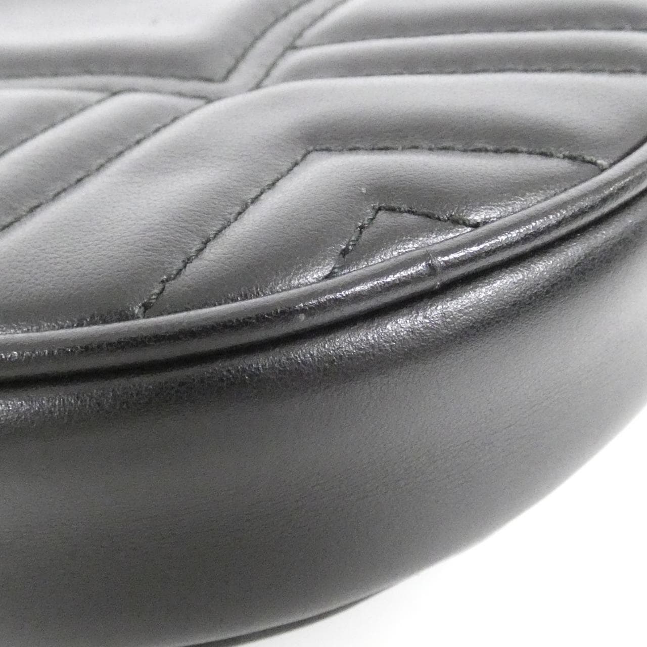 GUCCI 575164 DTDCT Bag Leather 黑色 皮革 中古品A - 縮圖 3