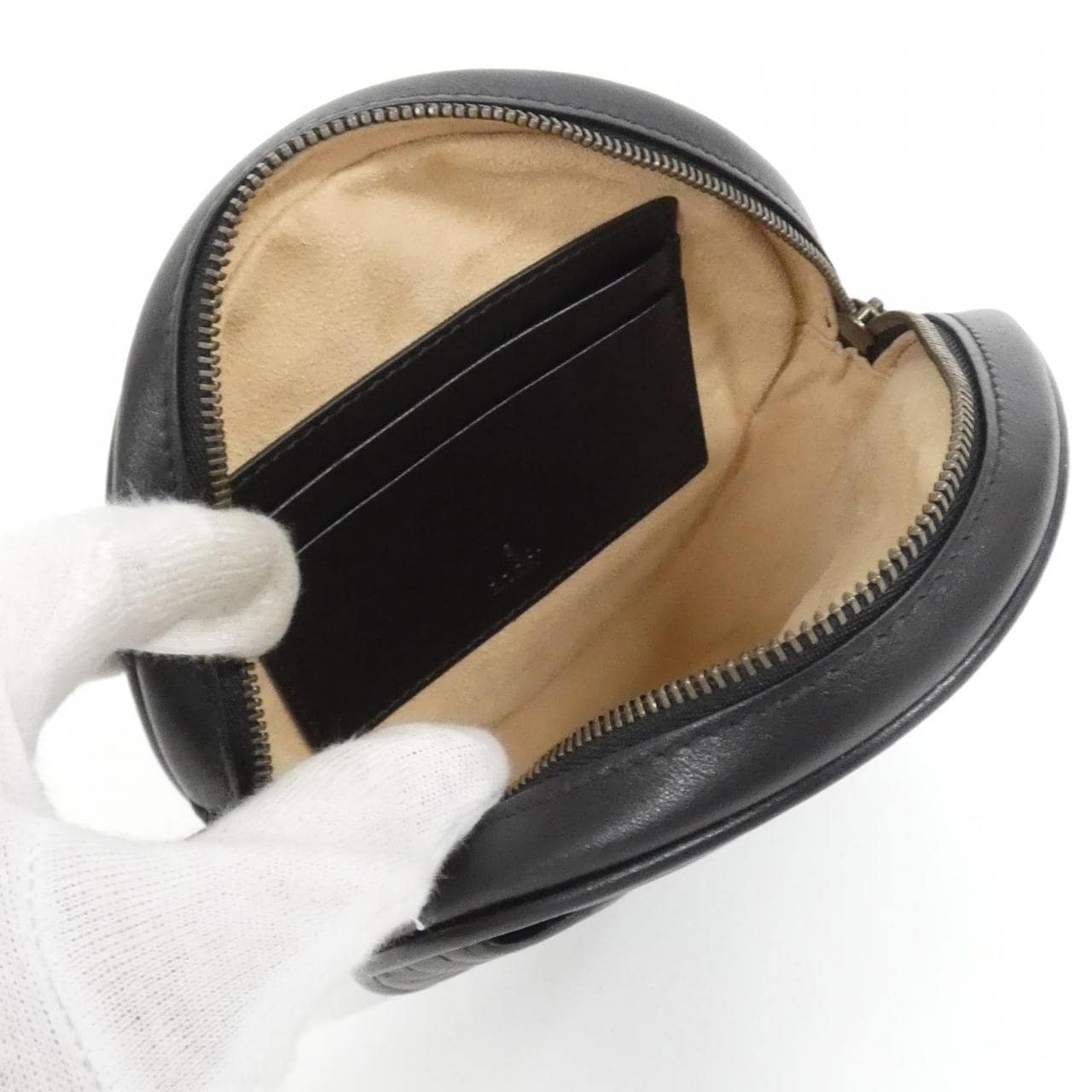 GUCCI 575164 DTDCT Bag Leather 黑色 皮革 中古品A - 縮圖 6