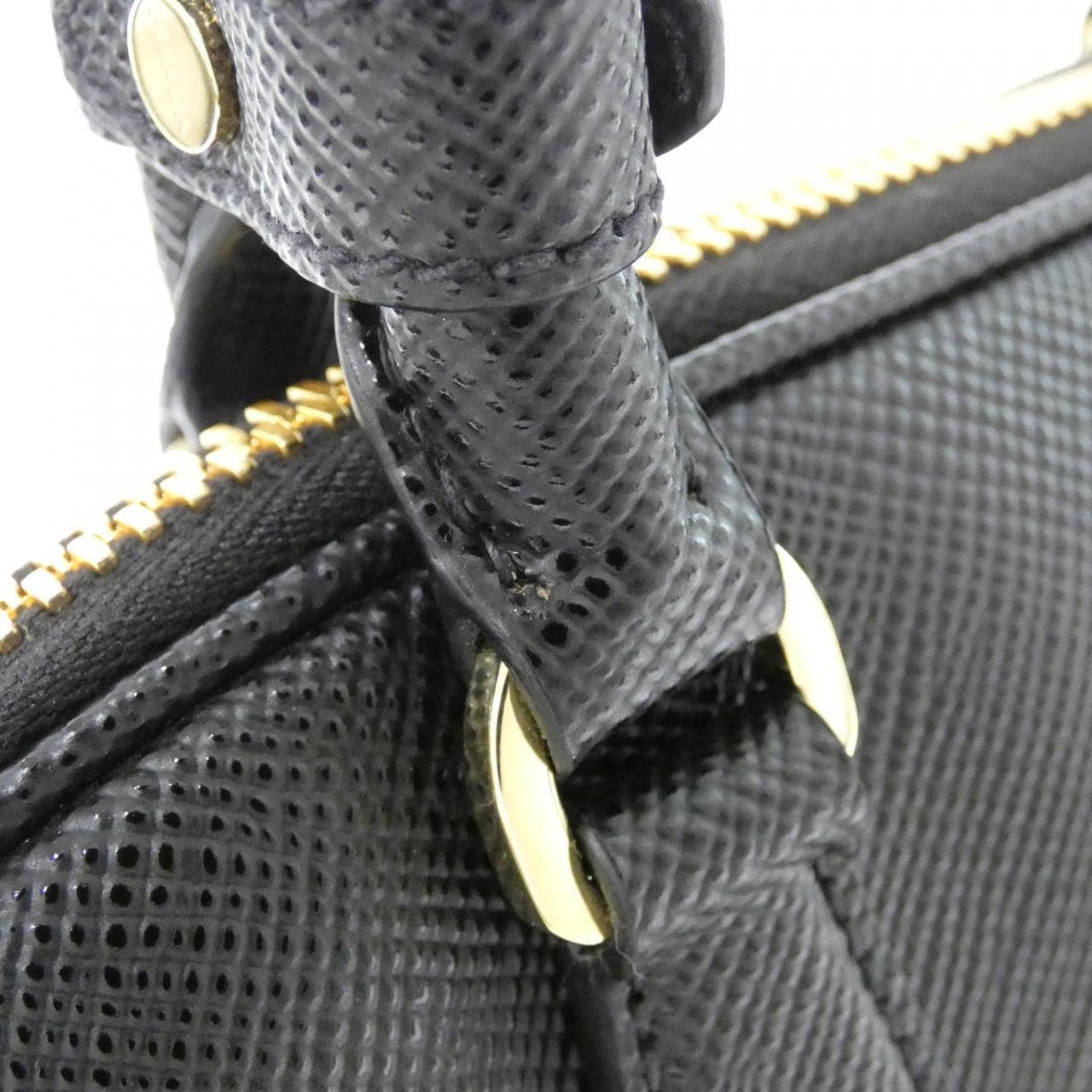 PRADA 1BG537 Bag Black Rank A - Thumbnail 4