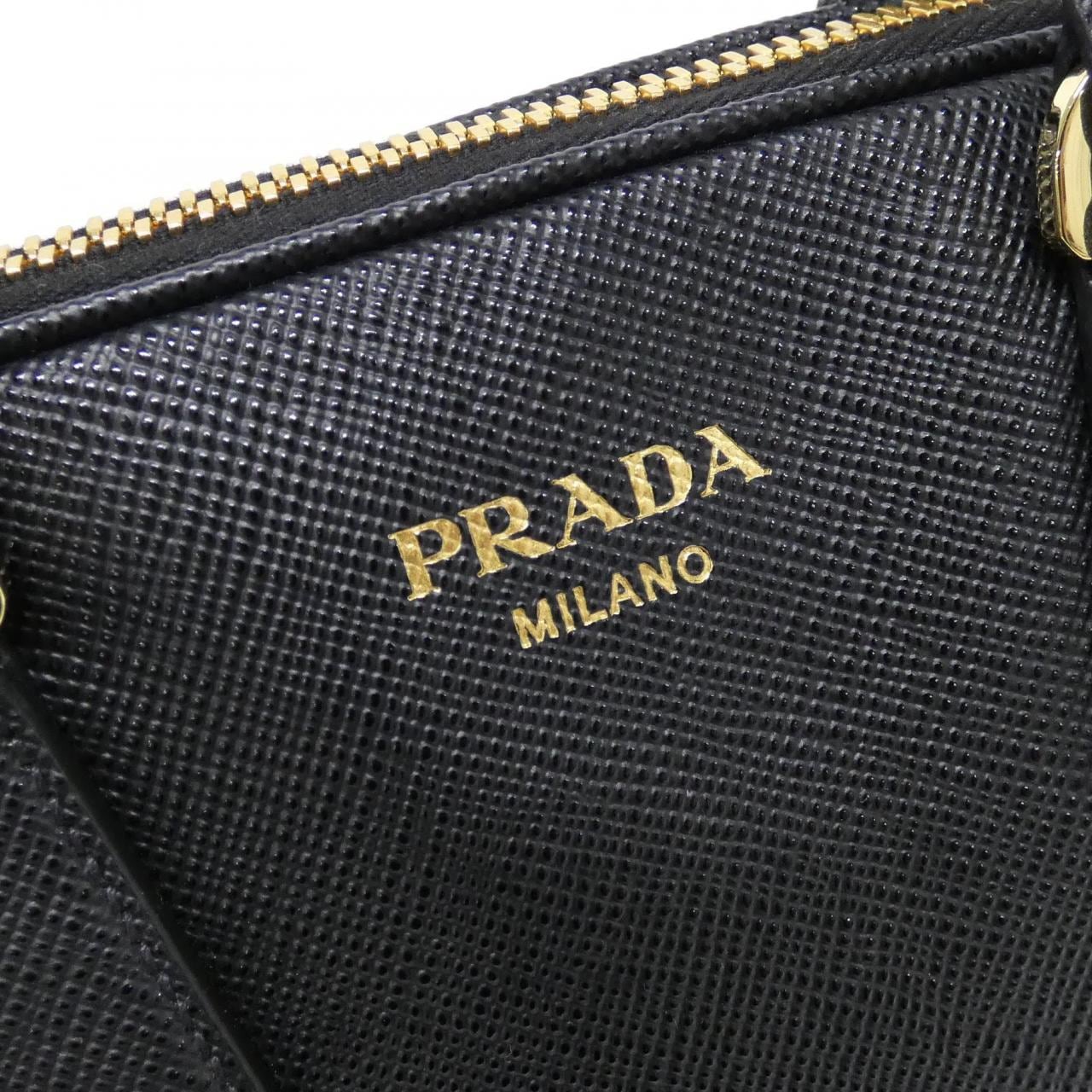 PRADA 1BG537 Bag Black Rank A - Thumbnail 5