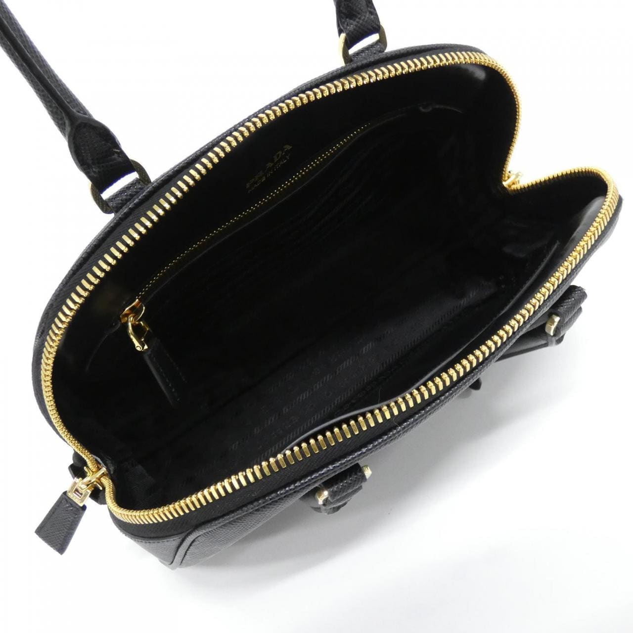 PRADA 1BG537 Bag Black Rank A - Thumbnail 7