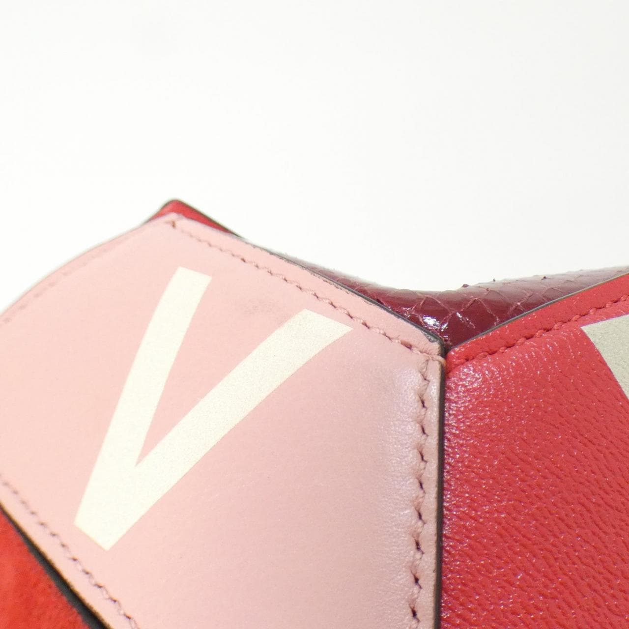 GUCCI 678131 Shoulder Bag Leather 粉色 皮革 中古品A - 縮圖 4