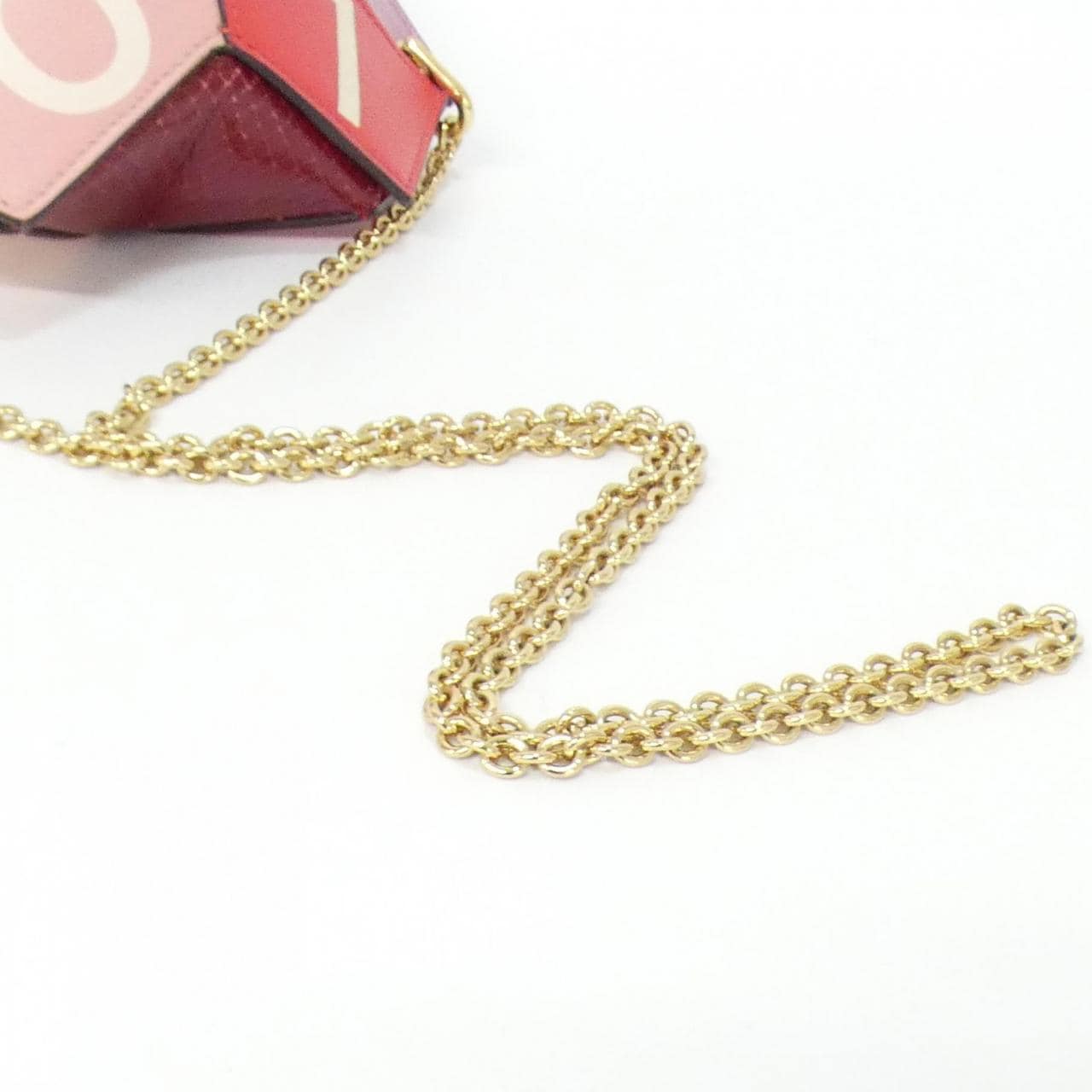 GUCCI 678131 Shoulder Bag Leather 粉色 皮革 中古品A - 縮圖 5