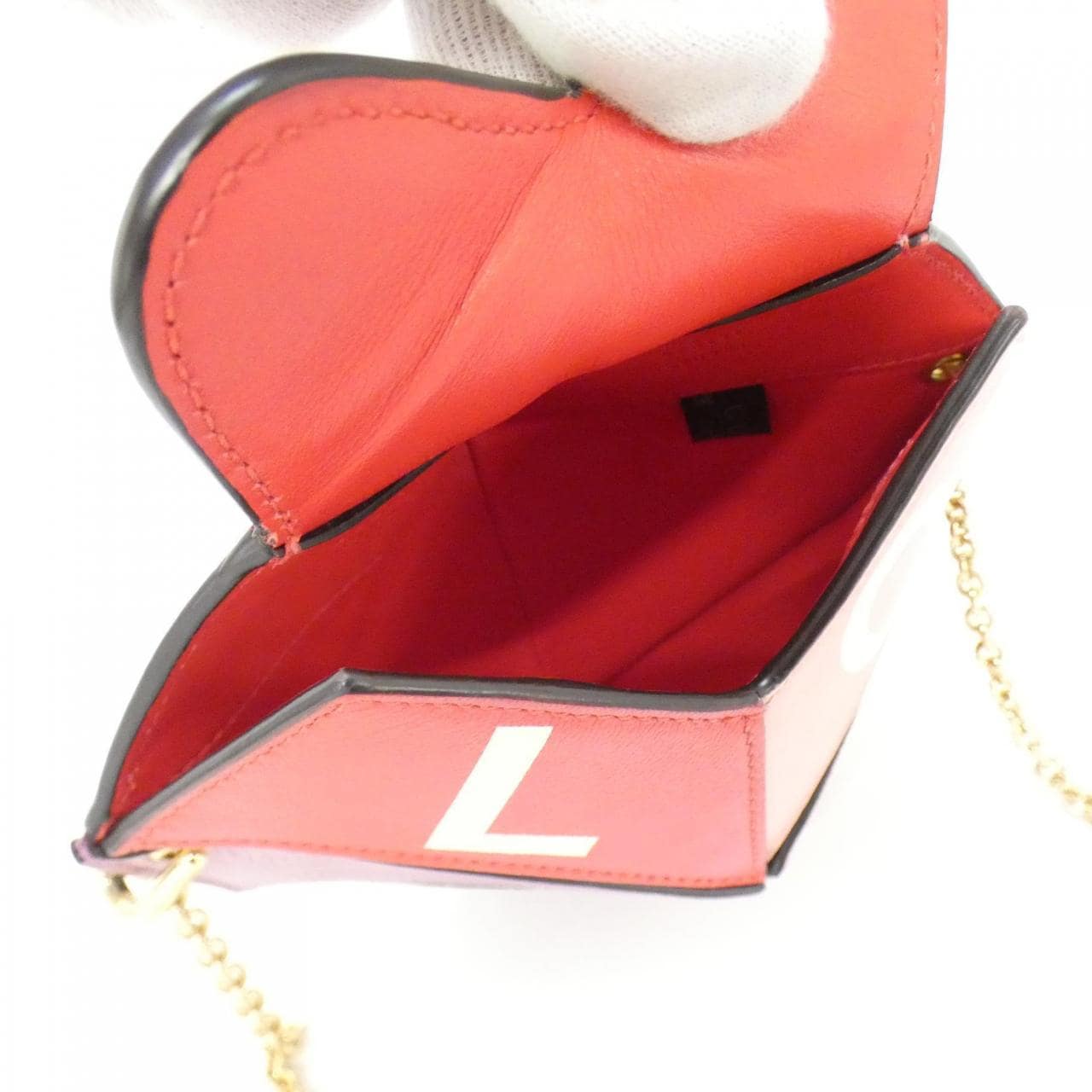 GUCCI 678131 Shoulder Bag Leather 粉色 皮革 中古品A - 縮圖 6