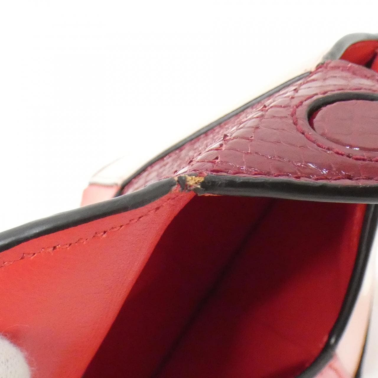 GUCCI 678131 Shoulder Bag Leather 粉色 皮革 中古品A - 縮圖 7