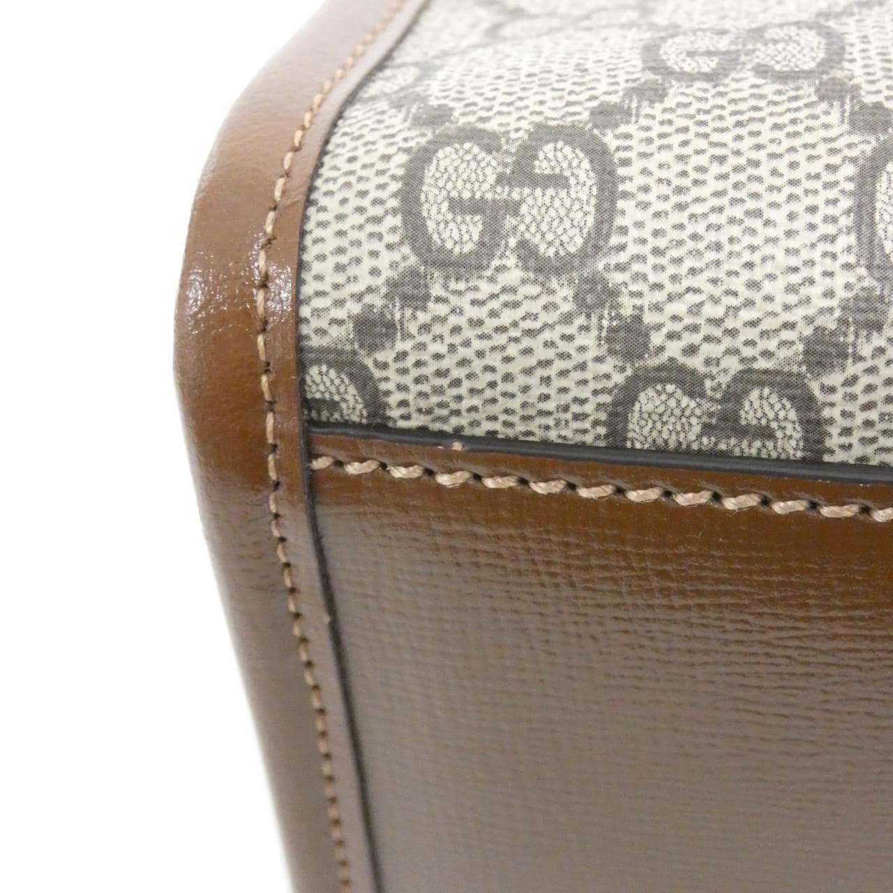 GUCCI 659983 92TCG Bag Canvas 米色 帆布 中古品A - 縮圖 3