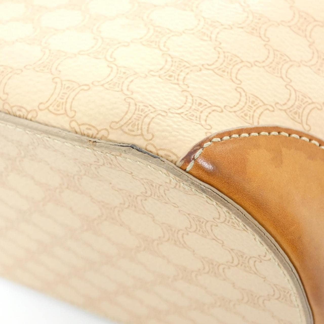 CELINE Bag Canvas Beige Canvas - Thumbnail 3