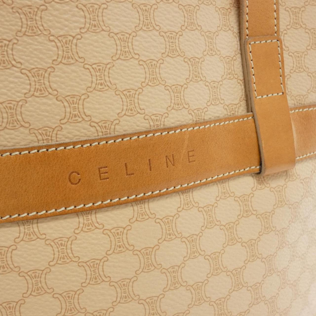 CELINE Bag Canvas Beige Canvas - Thumbnail 5