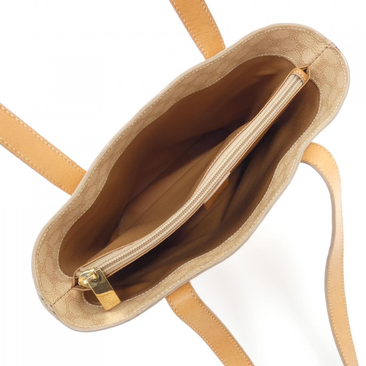 CELINE Bag Canvas Beige Canvas - Thumbnail 8