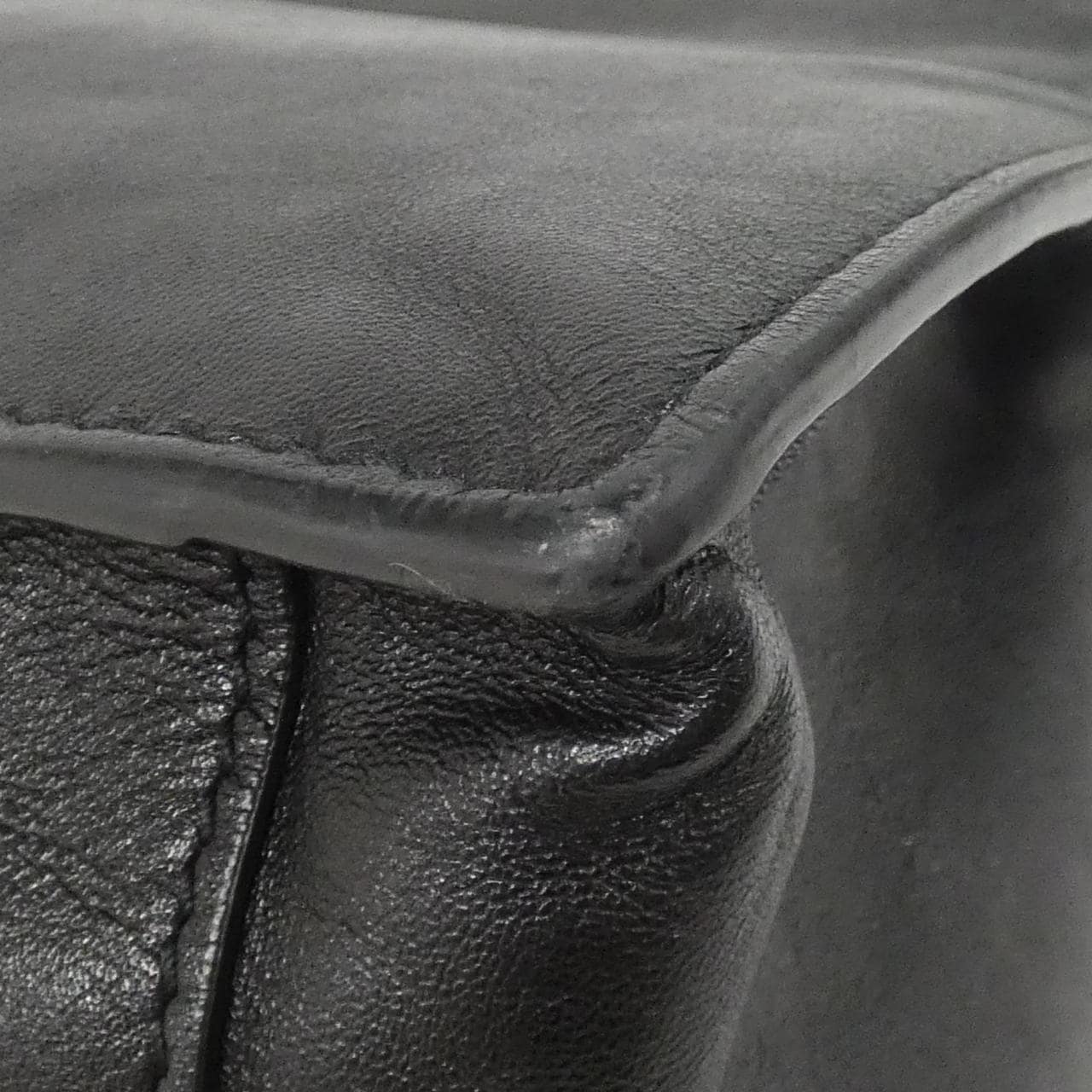 SAINT LAURENT Rive Gauche 686266 CWTFE Bag 黑色 中古品A - 縮圖 3