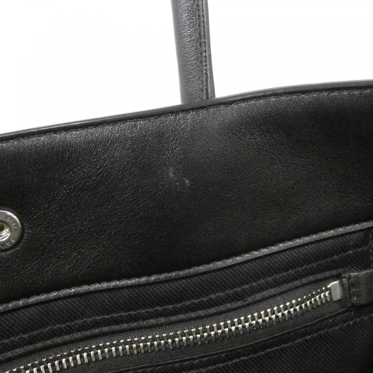 SAINT LAURENT Rive Gauche 686266 CWTFE Bag 黑色 中古品A - 縮圖 10