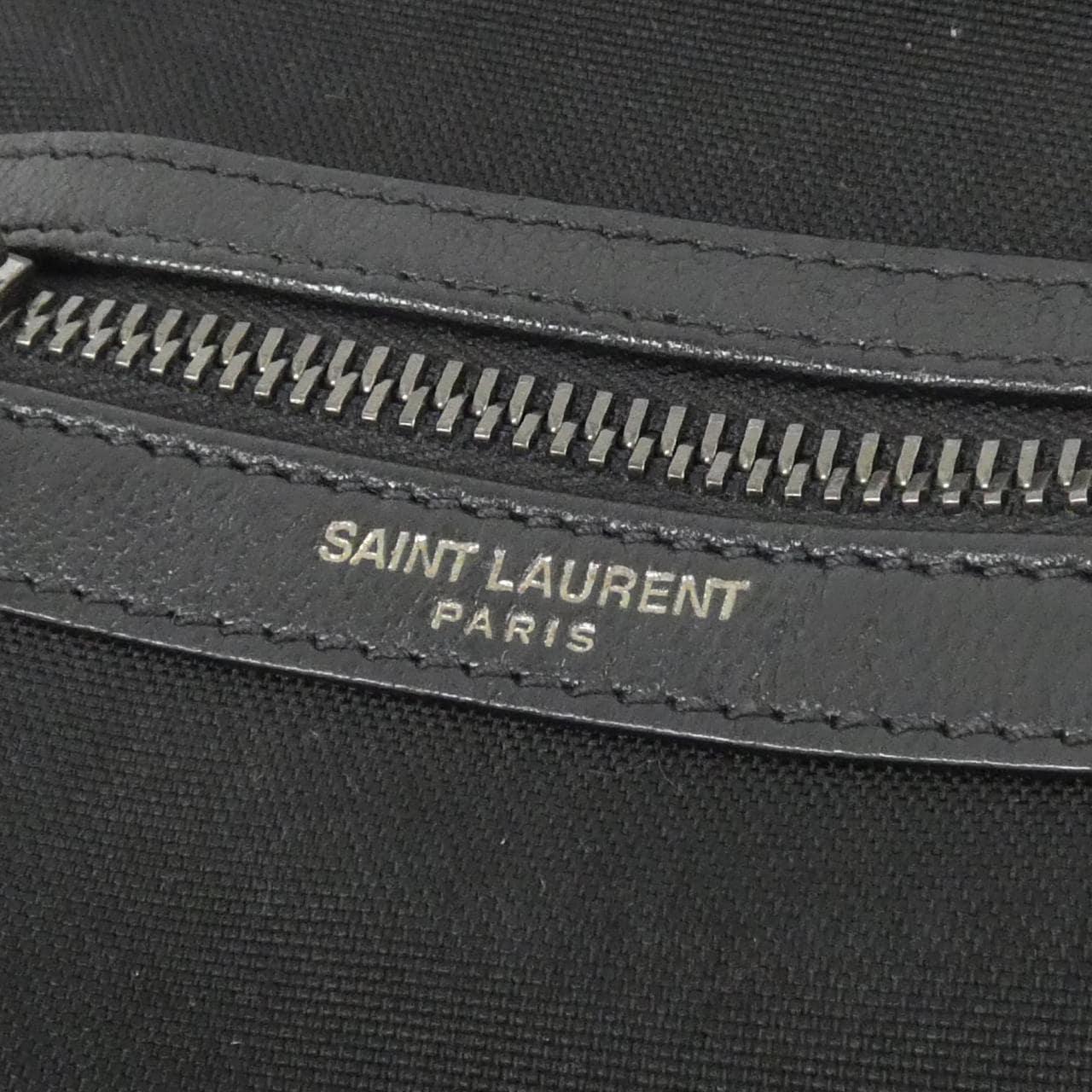 SAINT LAURENT 581700 9W0BD Shoulder Bag Canvas Black Canvas Rank A - Thumbnail 4