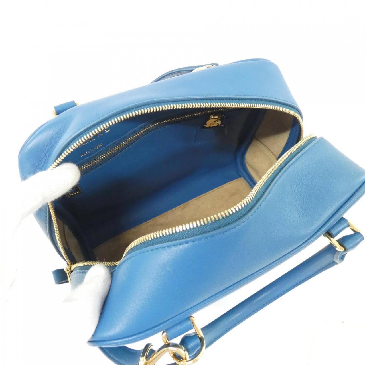 LOEWE Amazona A039N10X03 Bag 黑色 中古品A - 縮圖 8