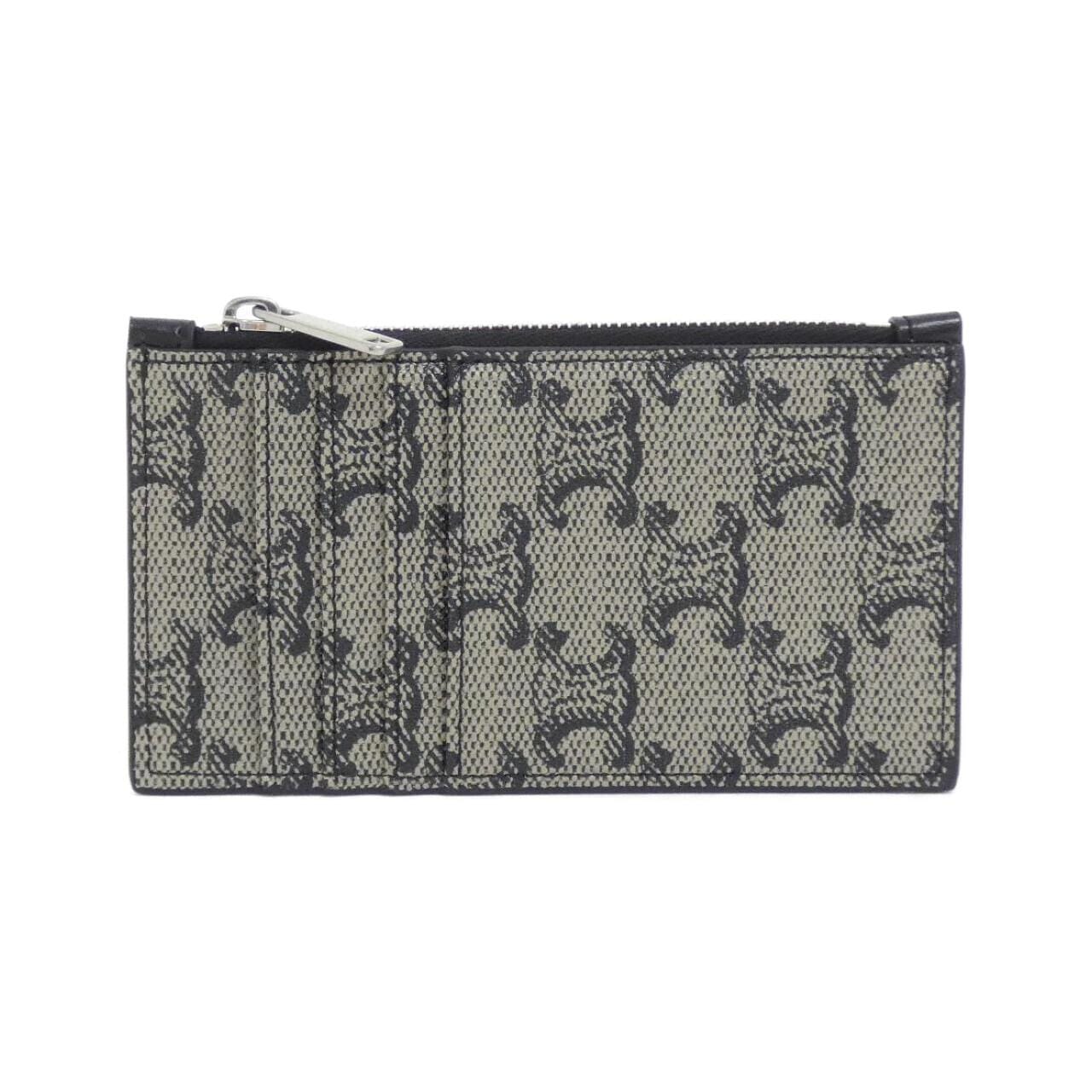 CELINE 10B682GC3 Coin Case Canvas