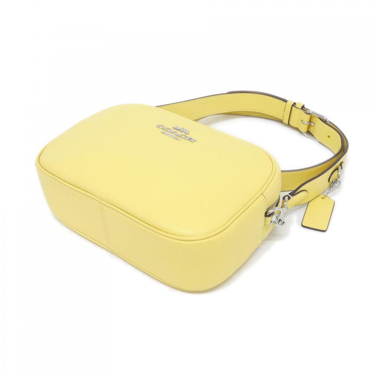 COACH CA207 Shoulder Bag Leather 黑色 皮革 新品 - 縮圖 3