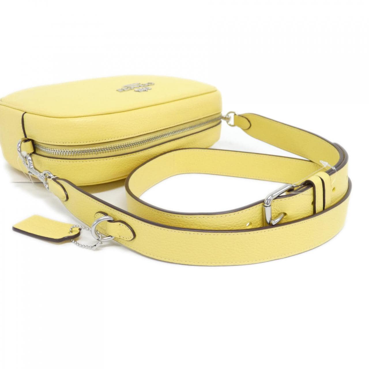 COACH CA207 Shoulder Bag Leather 黑色 皮革 新品 - 縮圖 5