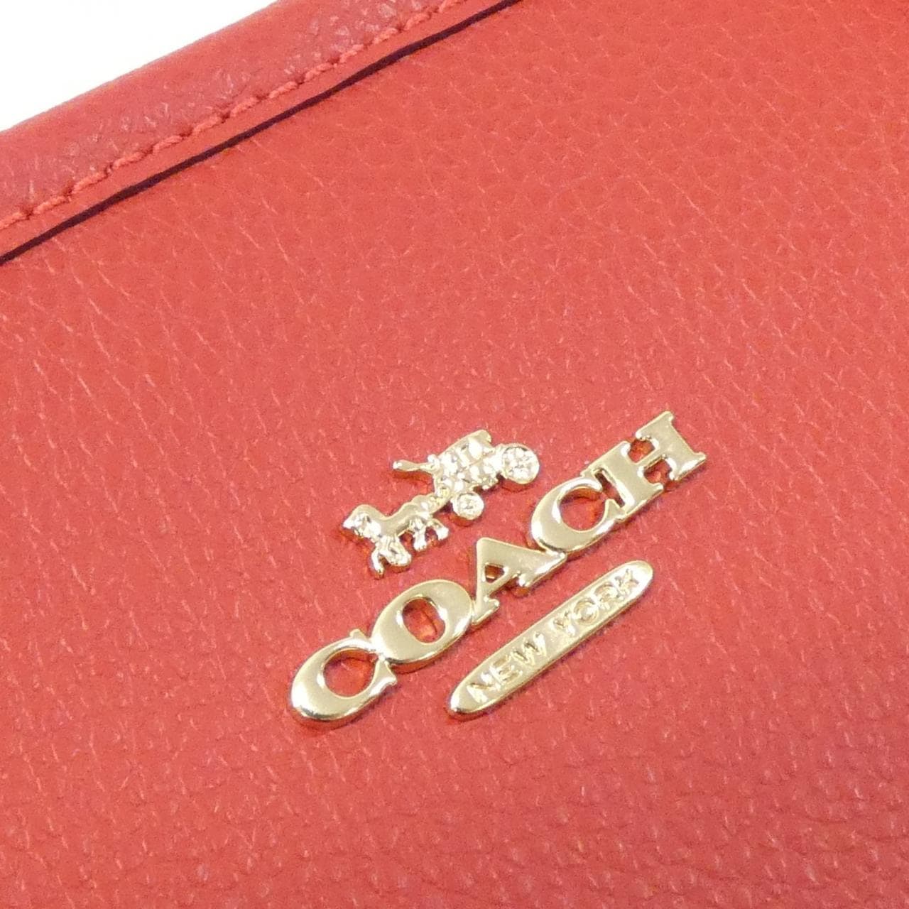 COACH CT859 Bag Leather Black Leather New - Thumbnail 4