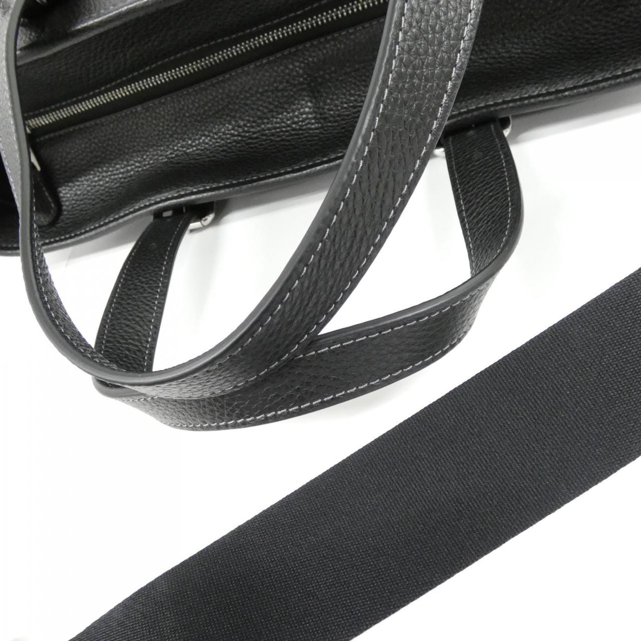 COACH CW213 Bag Leather Black Leather New - Thumbnail 5