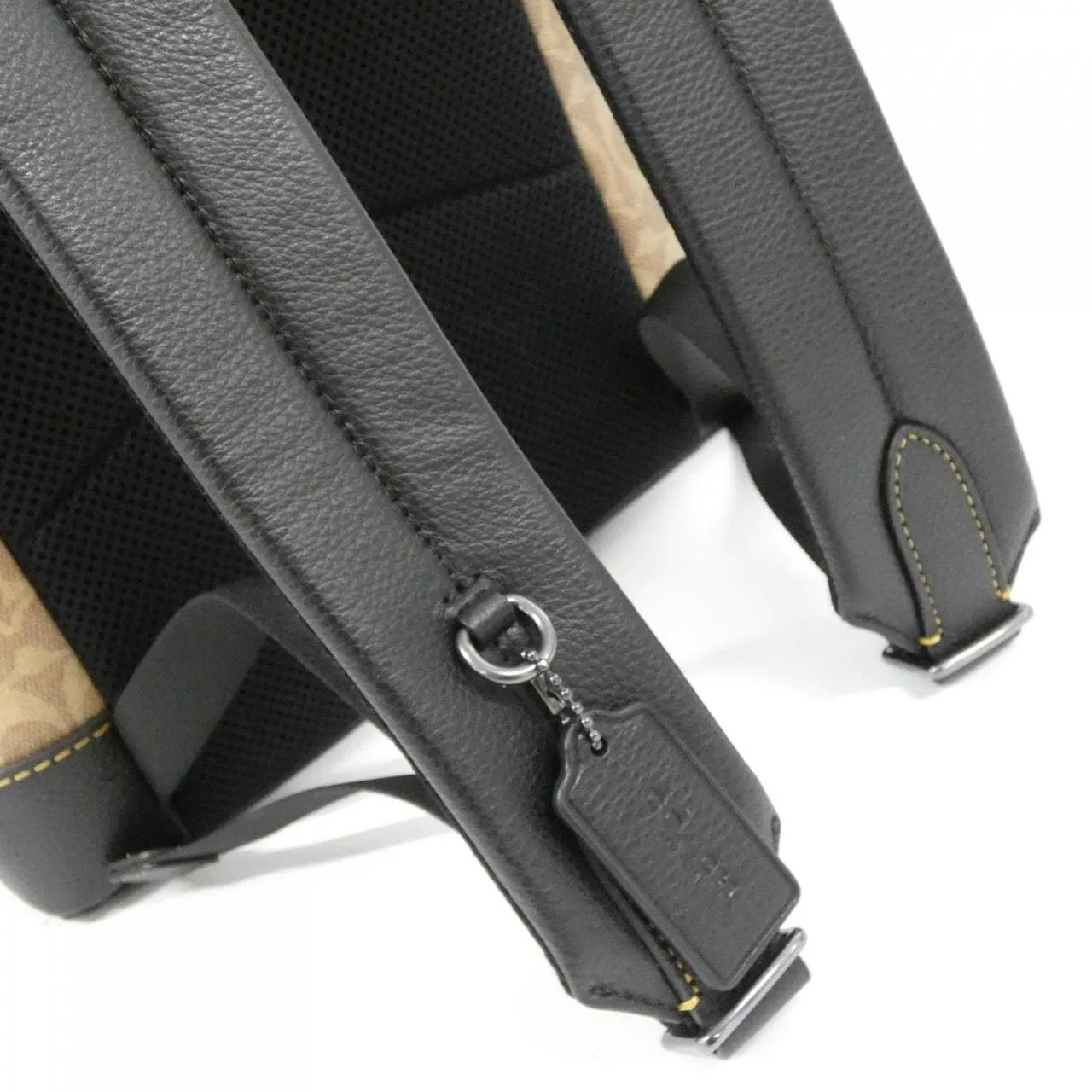 COACH CW211 Backpack Canvas 黑色 帆布 新品 - 縮圖 5