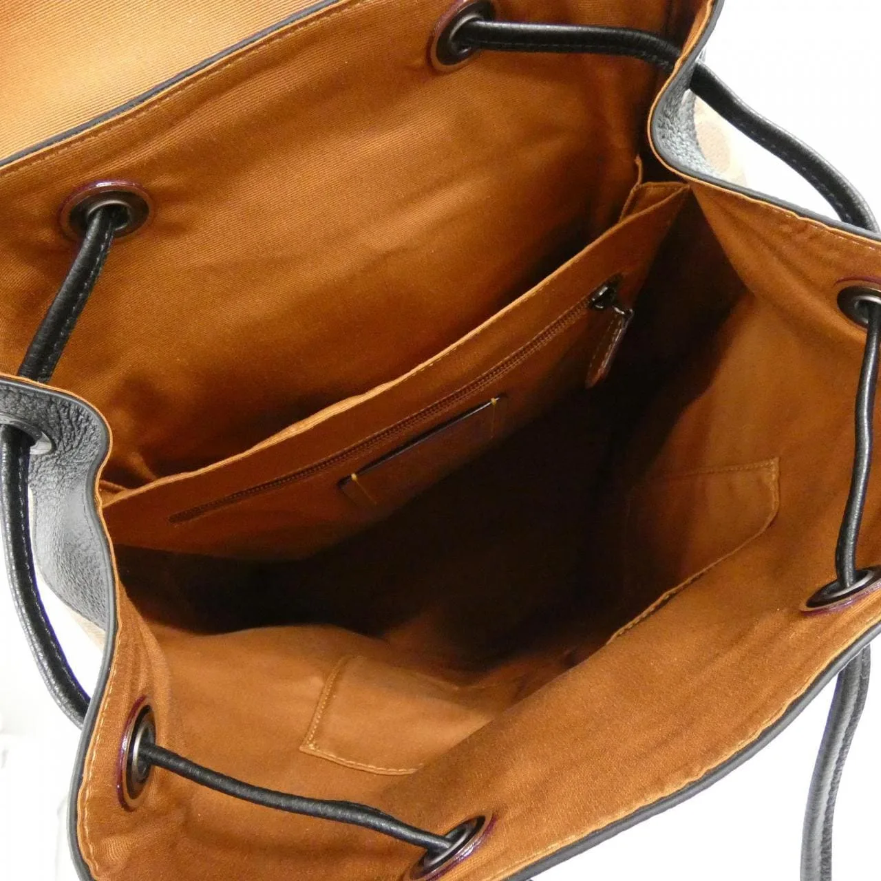 COACH CW211 Backpack Canvas 黑色 帆布 新品 - 縮圖 6