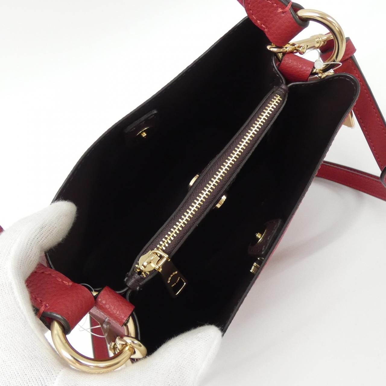 COACH 1011 Bag Leather 黑色 皮革 新品 - 縮圖 6