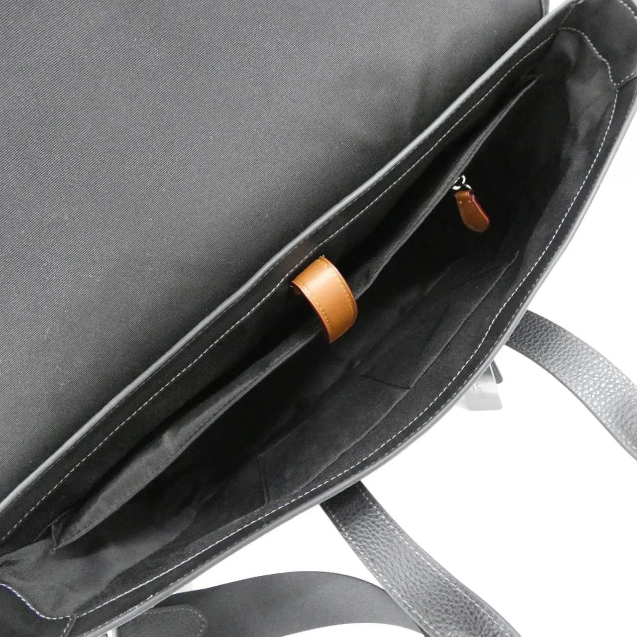 COACH C9875 Handbag Leather Black Leather New - Thumbnail 6