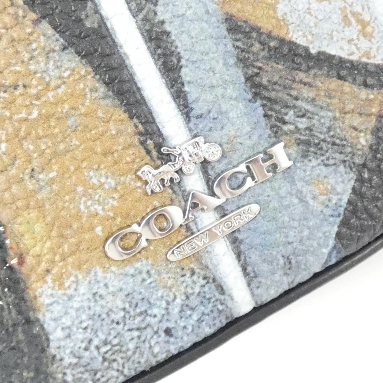 COACH CE192 Shoulder Bag Leather Black Leather New - Thumbnail 4