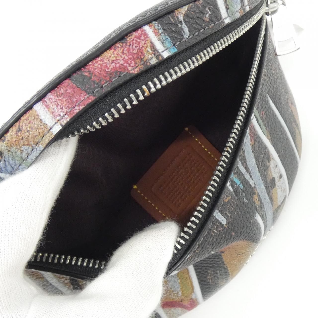 COACH CE192 Shoulder Bag Leather Black Leather New - Thumbnail 6